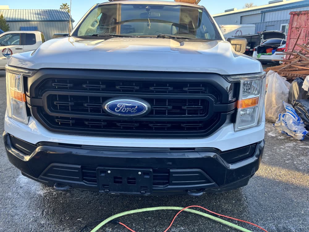 After: Exterior wash & decon — front end — mobile car detailing in Roseville, CA